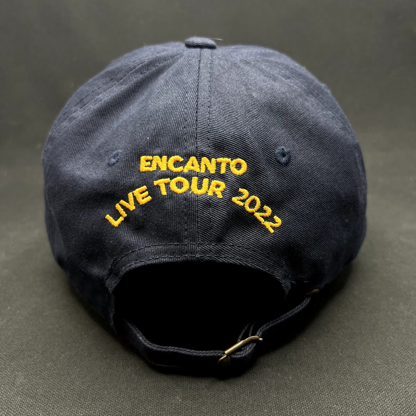 Disney Encanto Live Tour 2022 Strapback Hat Navy Blue Disney
