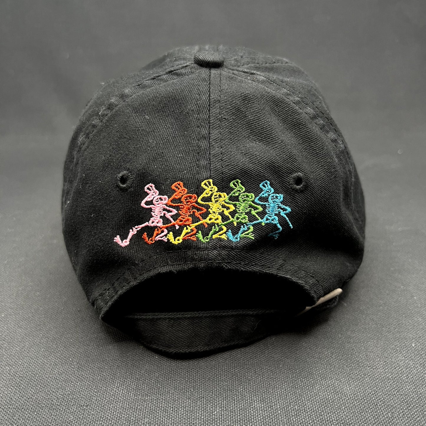 Hatteful Dead GD Logo Liquid Blue Strapback Hat Black