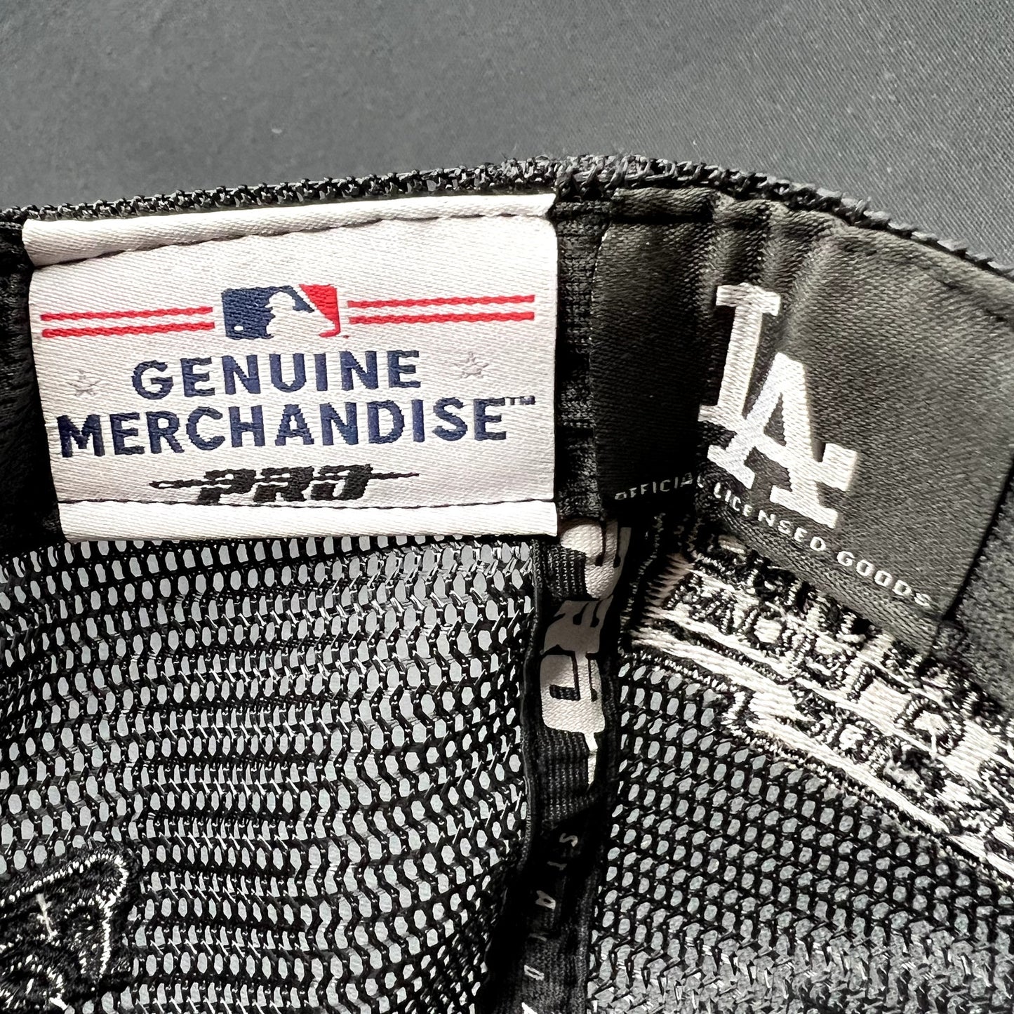 Los Angeles Dodgers 2020 World Series Blackout Trucker Snapback Hat