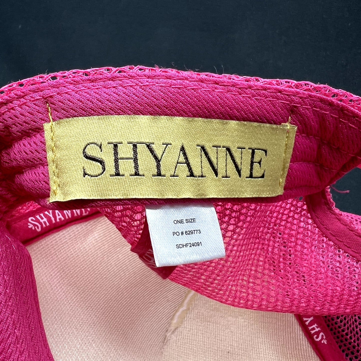 Shyanne Cowgirl State of Mind Pink Trucker Hat Western Snapback