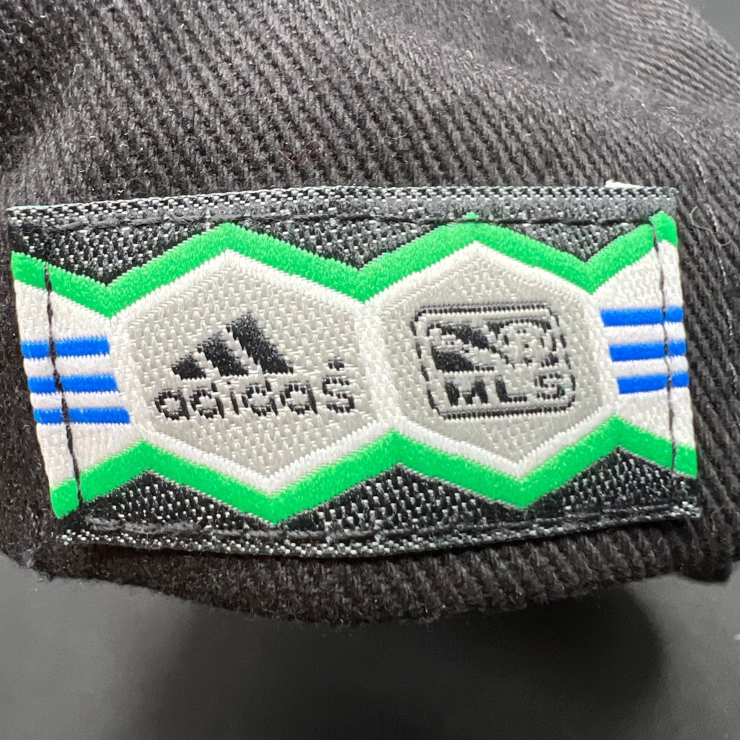 Vintage Adidas DC United MLS Snapback Hat Black Red Soccer Cap