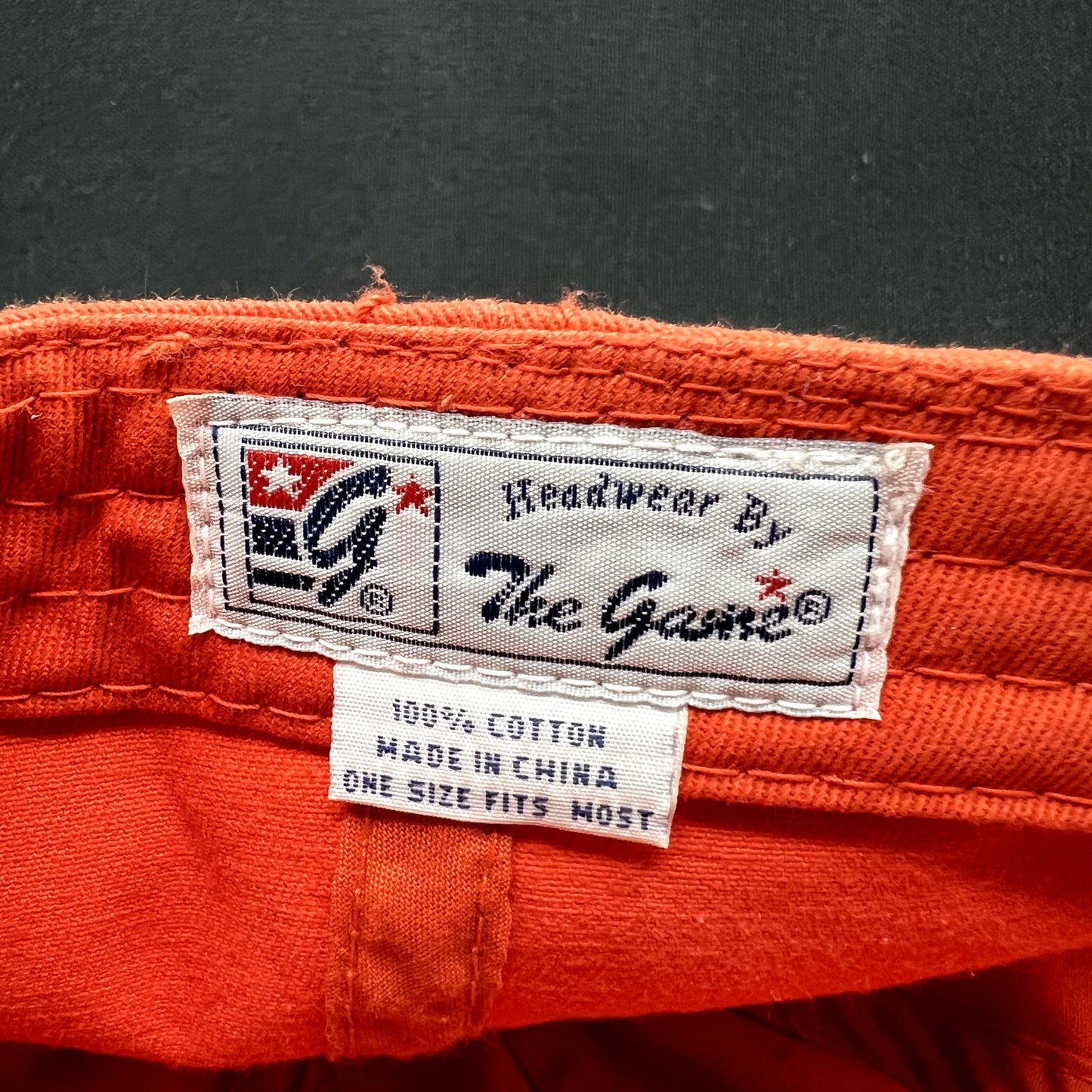 Vintage PGA Tour The Game Strapback Hat Red Golf Adjustable Official Licensed