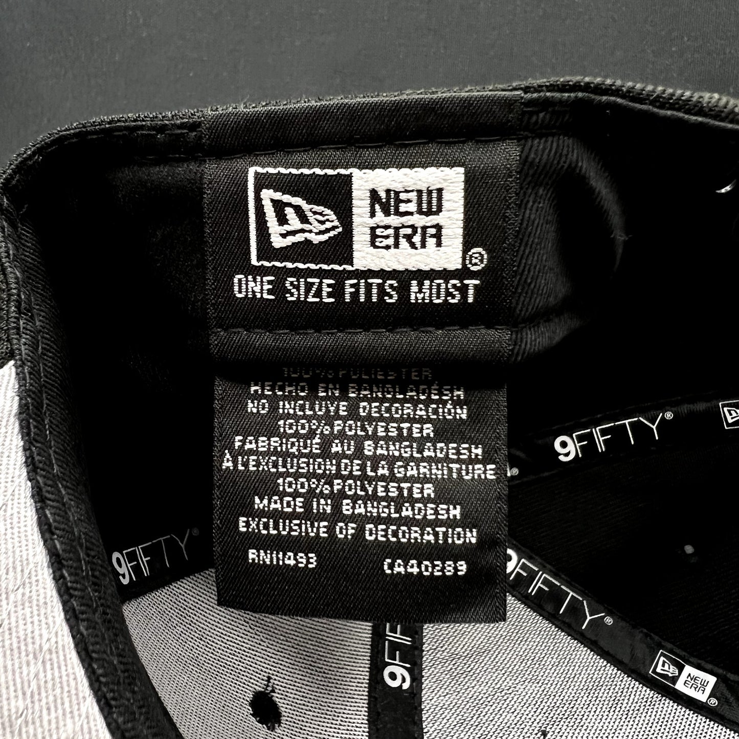 Background Vibez DJ Sets New Era 9FIFTY Snapback Hat Black Red
