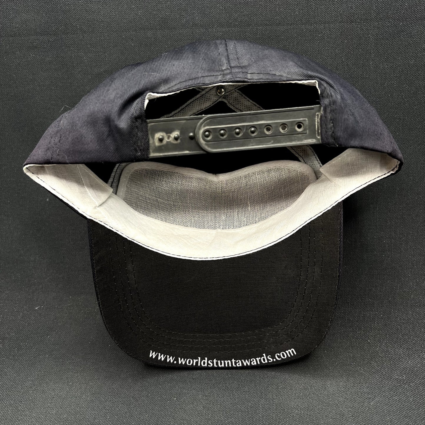 Vintage 2001 World Stunt Awards Snapback Hat Distressed Faded