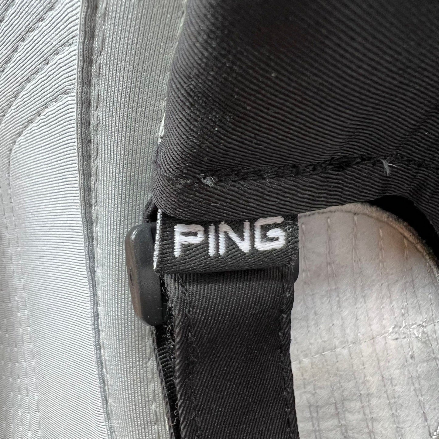 PING Golf Strapback Hat SensorCool Patch Logo Adjustable