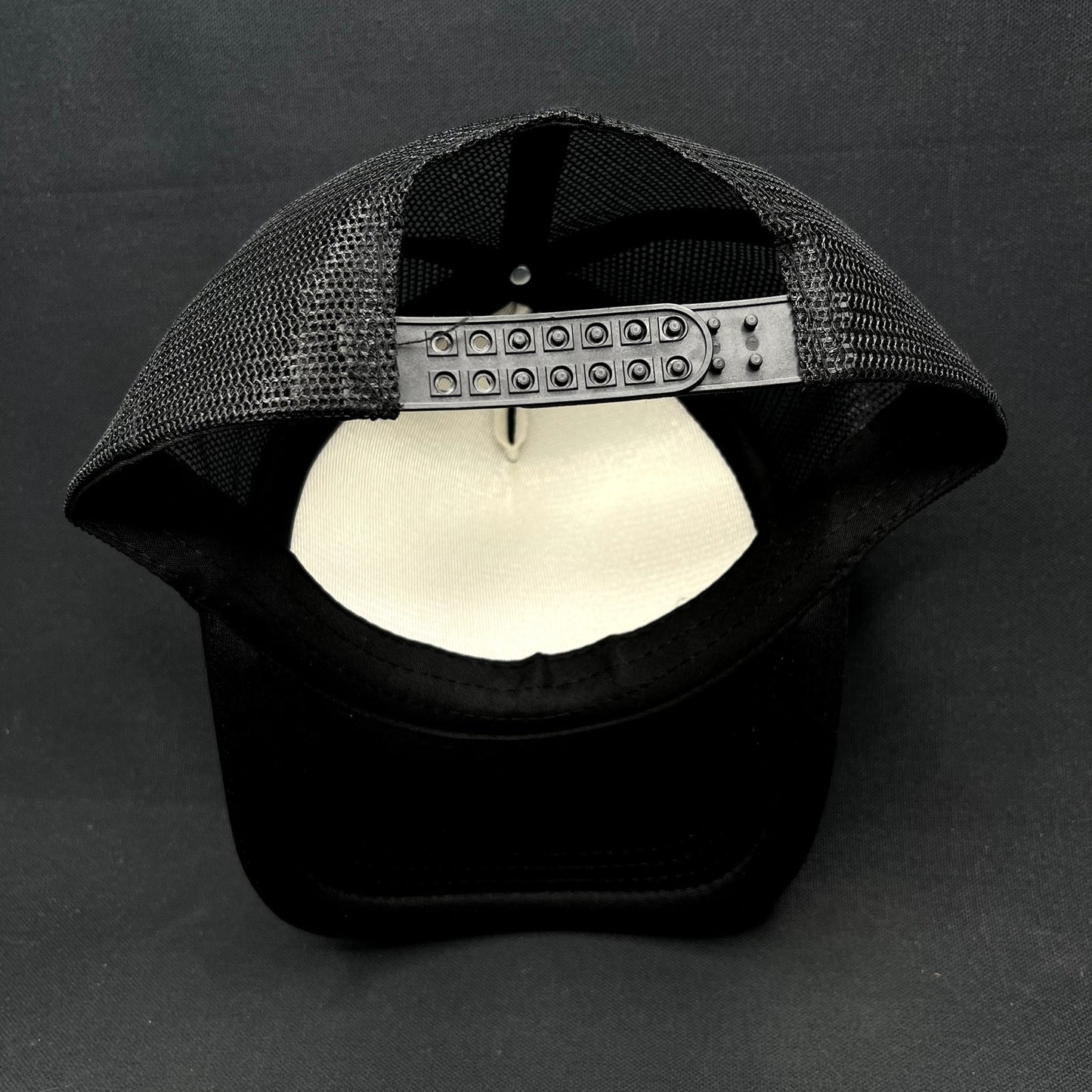 Milo Trucker Snapback Hat Black Yellow Foam Mesh Cap