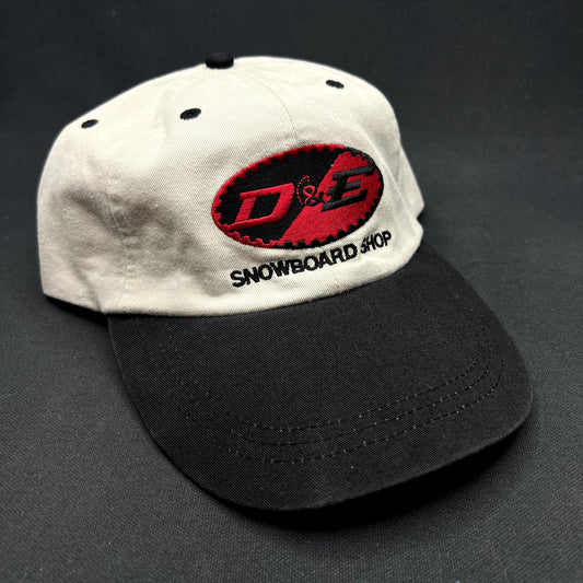 Vintage D&E Snowboard Shop Aspen Snowmass Ouray Strapback Ski Resort Hat