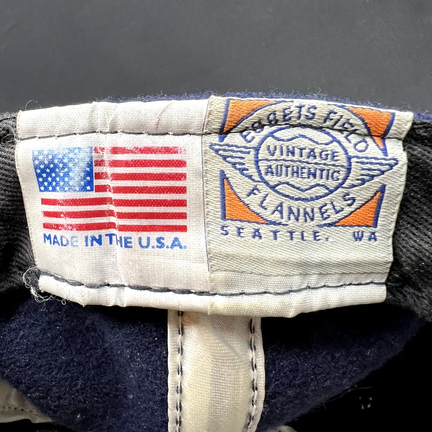7 1/2 Ebbets Field Flannels Los Angeles Wool Fitted Hat USA Size
