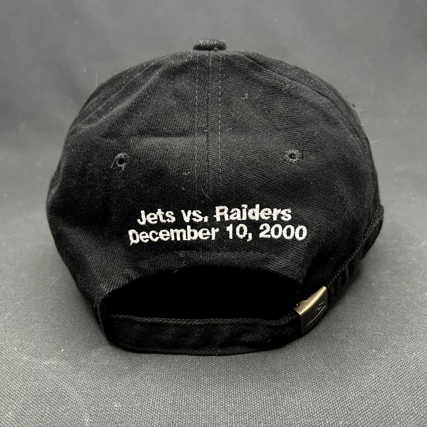 Vintage ESPN Sunday Night Football Strapback Hat Jets Raiders Y2K