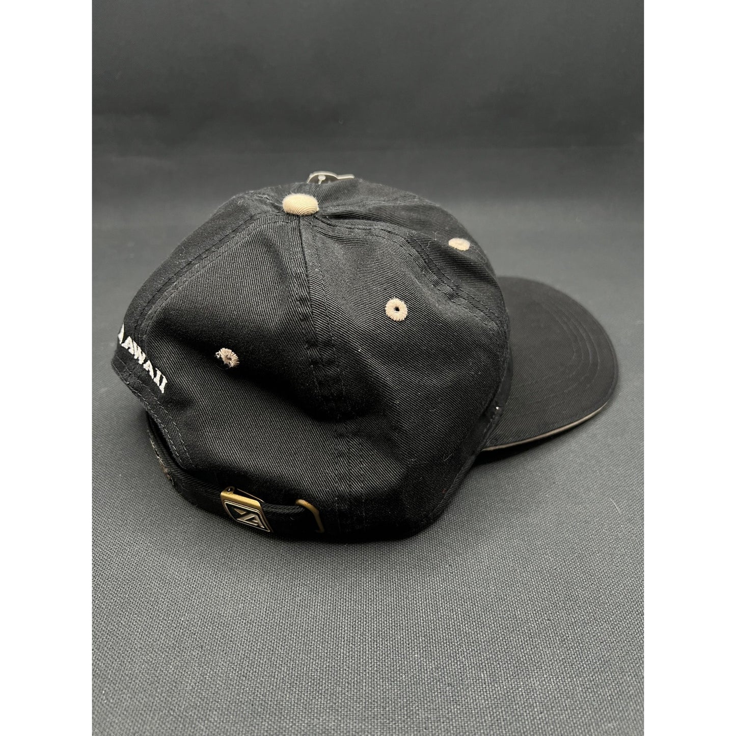 Sony Open Hawaii Golf Hat – Ahead Vintage Classic Cut Black Adjustable Cap