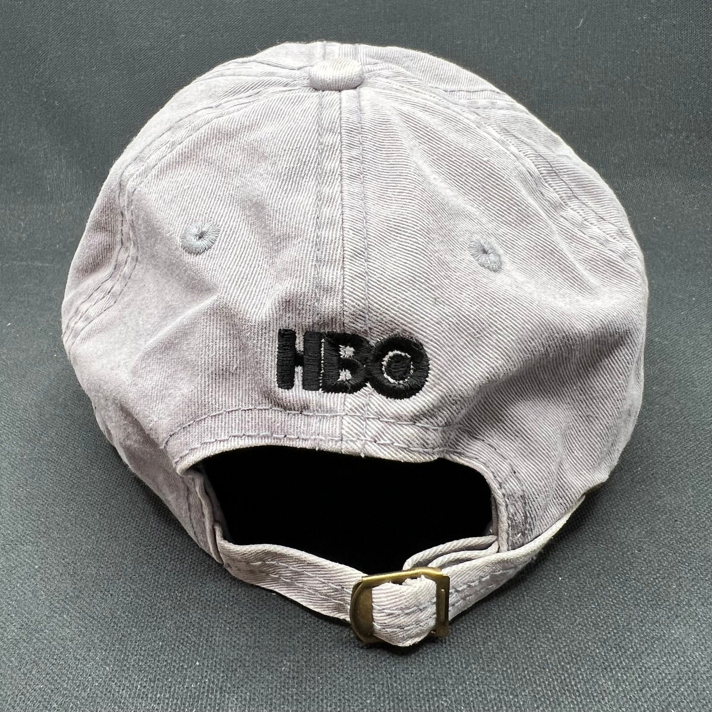 True Blood HBO Strapback Hat Gray Embroidered Logo TV Series Cap