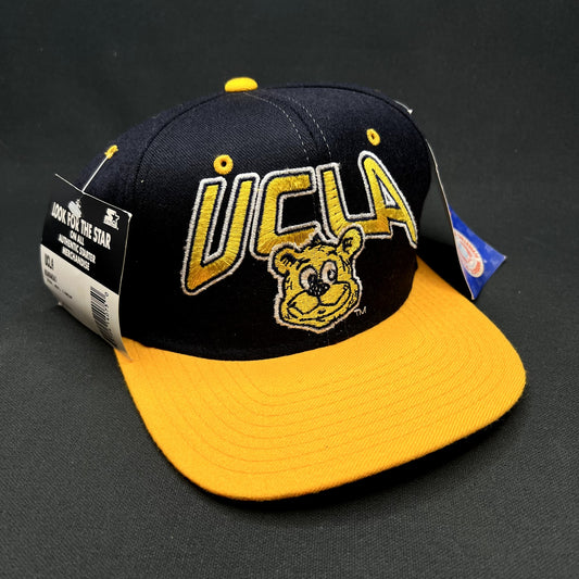 Vintage UCLA Bruins Bear Logo Snapback Hat NWT Starter The Right Hat NCAA