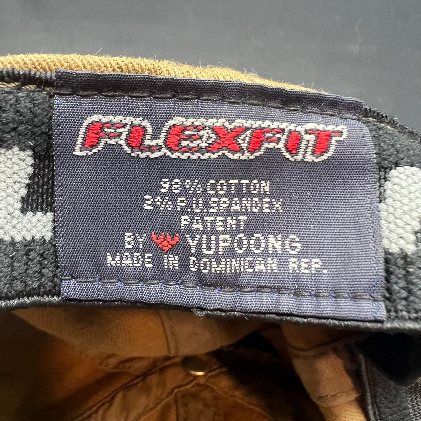 Y2K Topper’s Aspen Flexfit Hat Khaki Ski Shop Cap