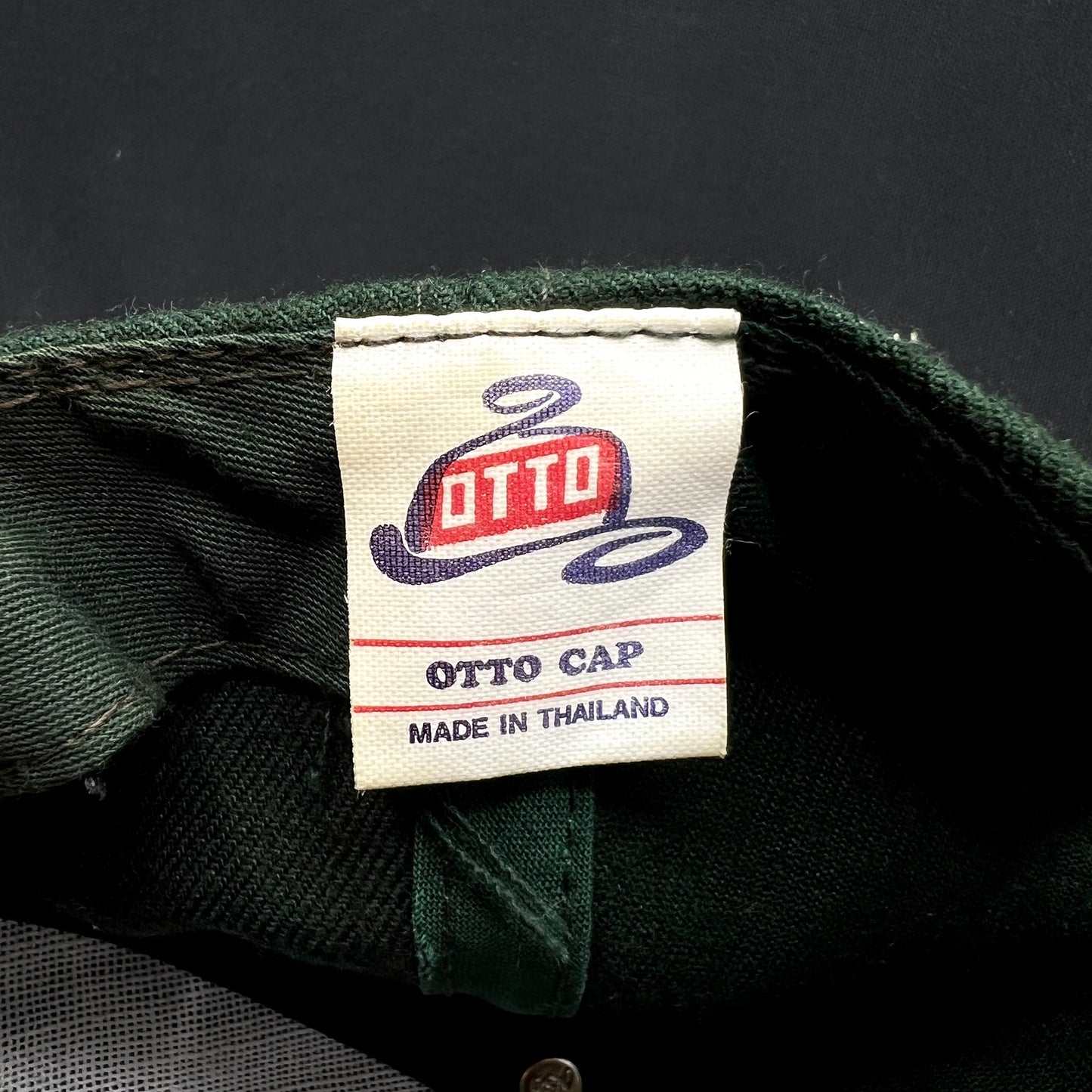 Vintage Wild Bill Costumes Snapback Hat Otto Cap Dark Green USA Western
