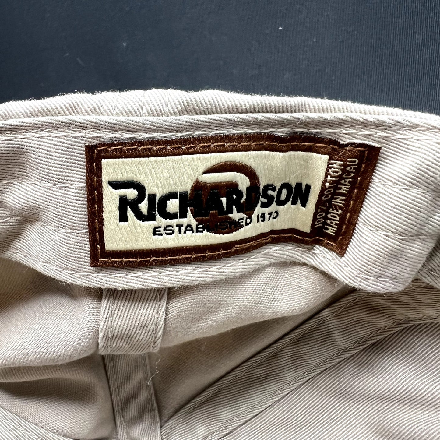 Vintage Brunton Richardson Strapback Hat Surveying Geology Outdoor Promo Cap