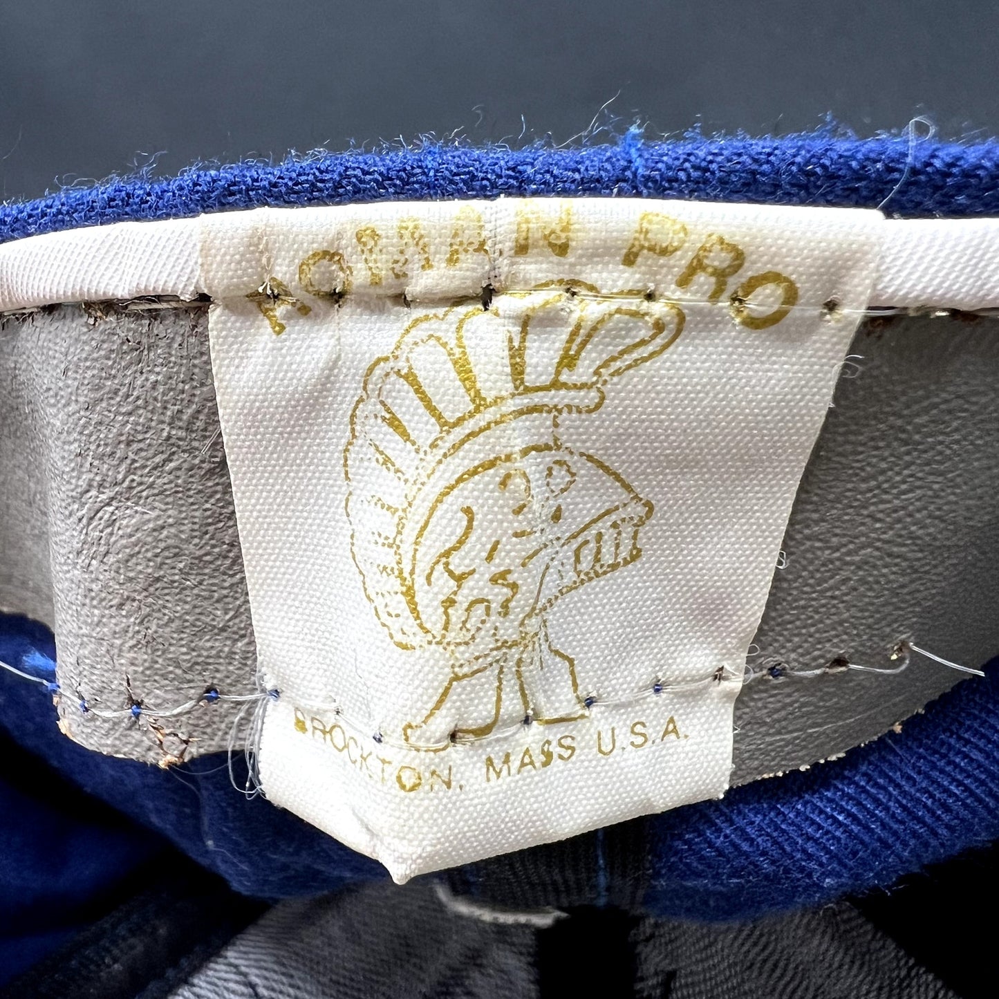 Vintage Roman Pro Cooperstown Collection “A” Wool MLB Hat USA