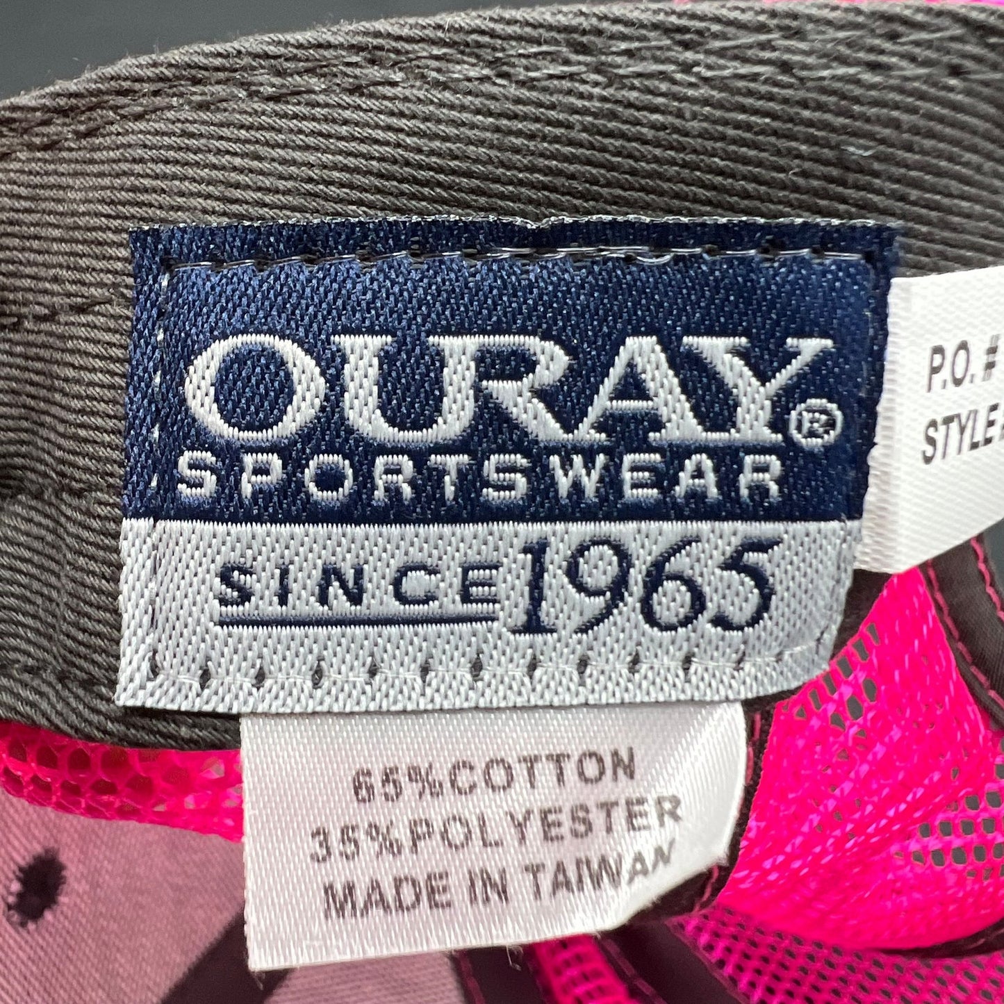 Vintage Purgatory Racing Snapback Hat Pink Mesh 90s Ski