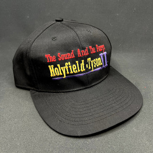 Vintage 1997 Holyfield Tyson II The Sound And The Fury Snapback Hat Boxing MGM