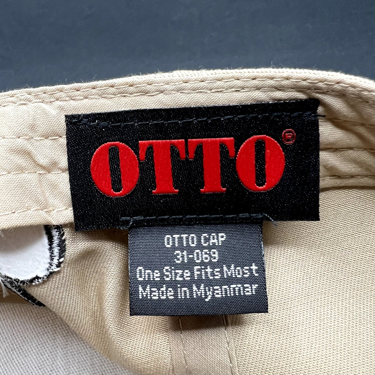 BUTCHR BAR Echo Park Los Angeles Snapback Hat OTTO Beige