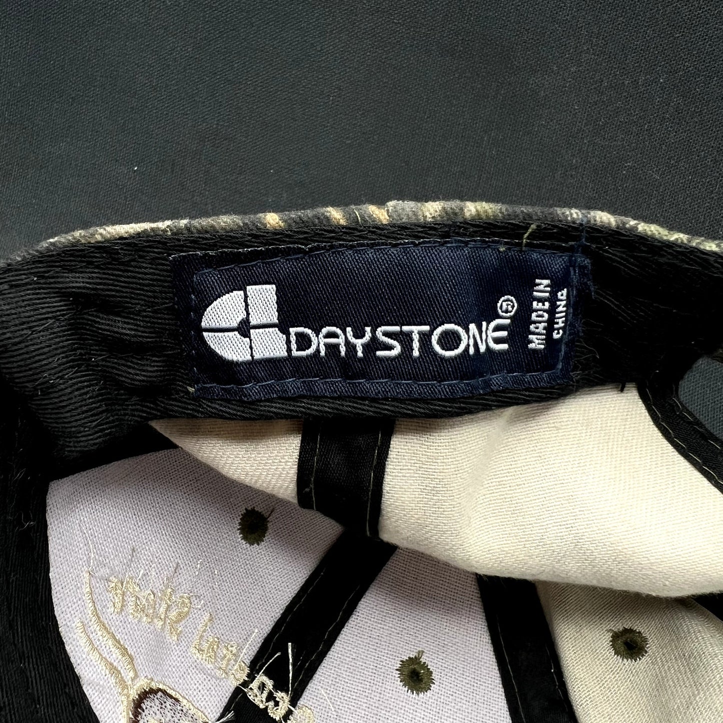 Putney General Store 1796 Vermont Camo Strapback Hat Daystone