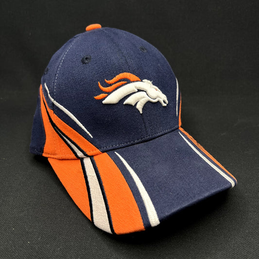 Denver Broncos Reebok Sideline Hat Signed Vance Johnson #82
