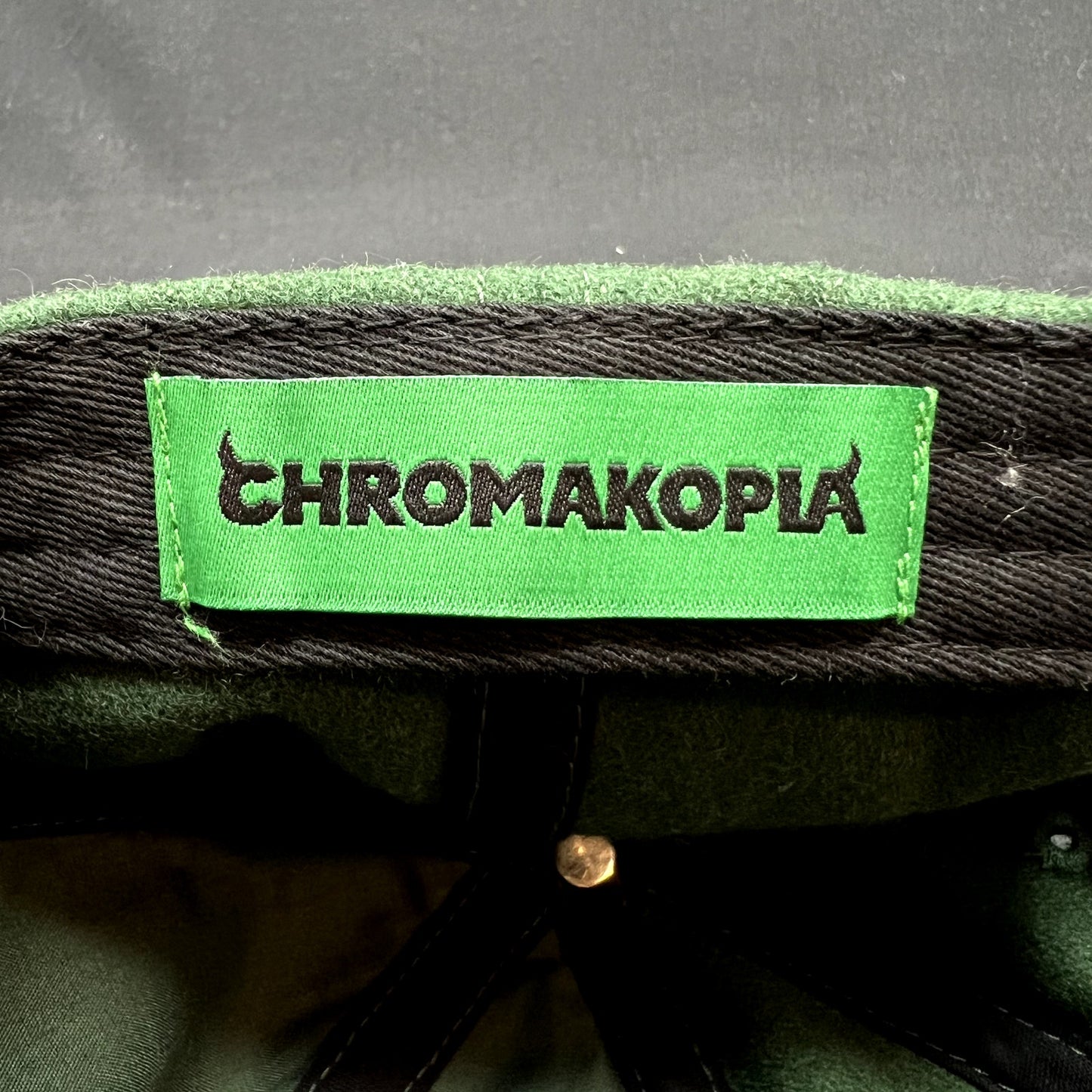 Chromakopia Green Wool Strapback Hat Tyler The Creator Inspired Cap