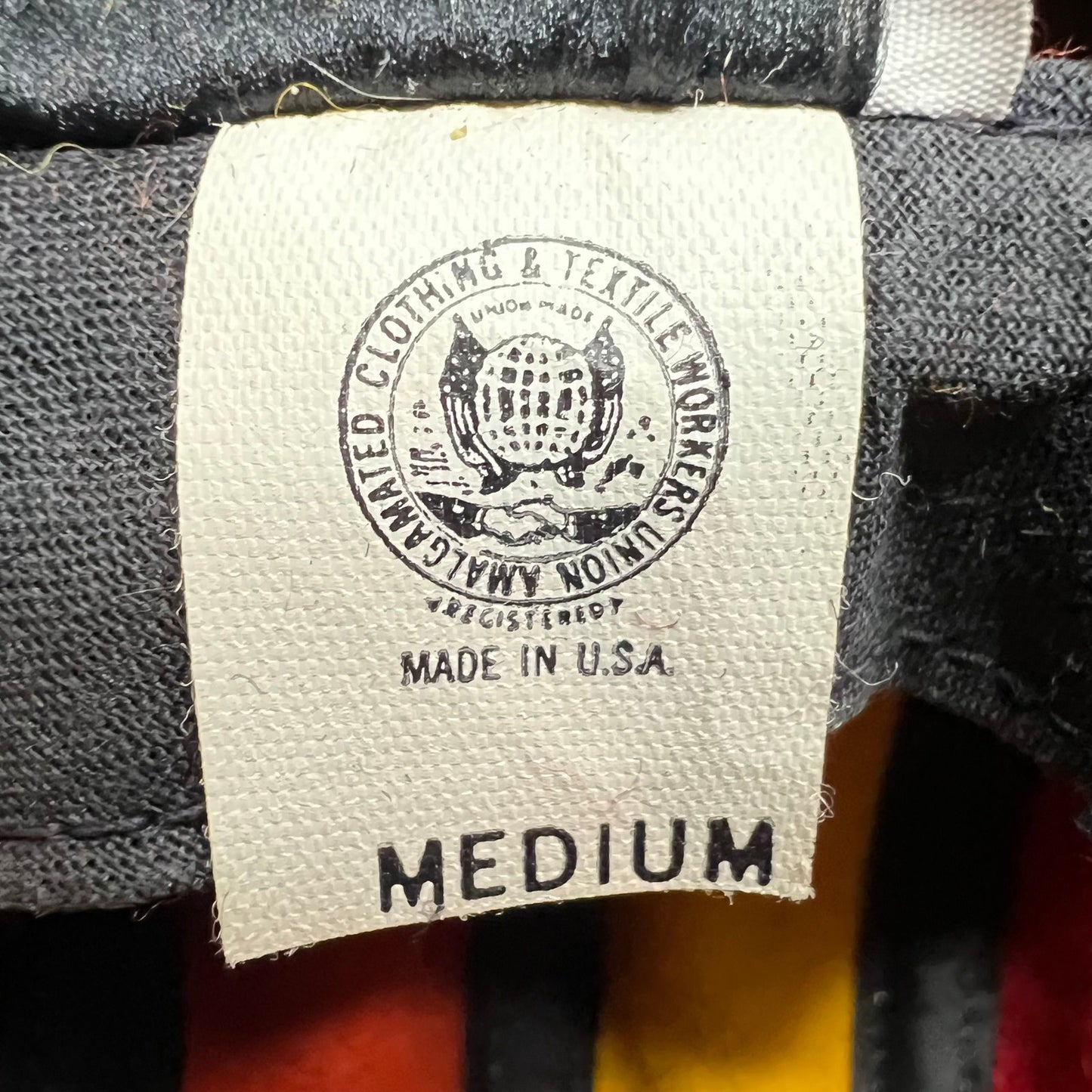 80s New York Hat Co Wool Color Block Fitted Cap USA