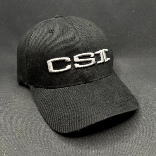 CSI Crew Flexfit Hat Black Yupoong Flexfit Embroidered Production Staff Cap S/M