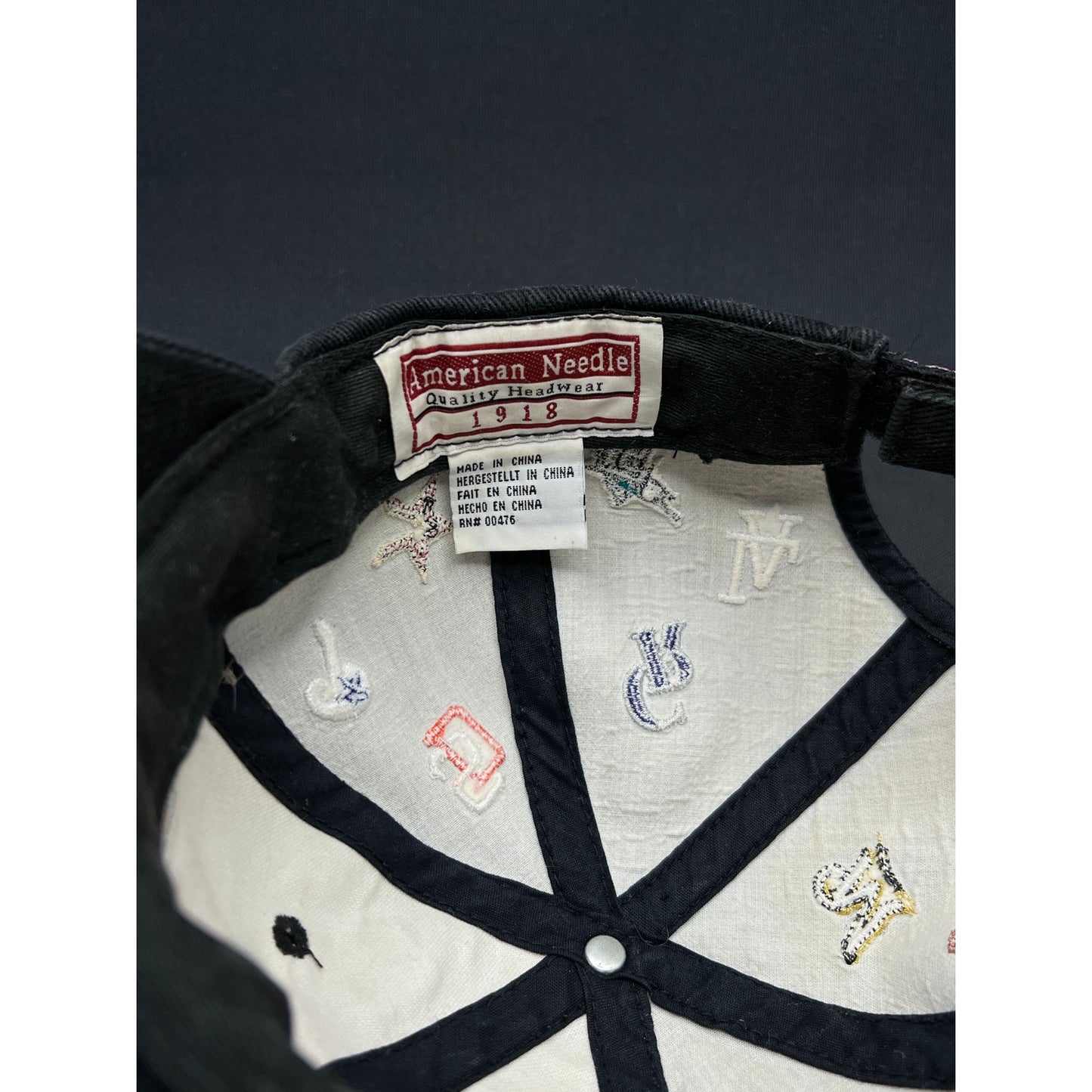 2003 MLB All-Star Game Chicago Black Adjustable Hat American Needle