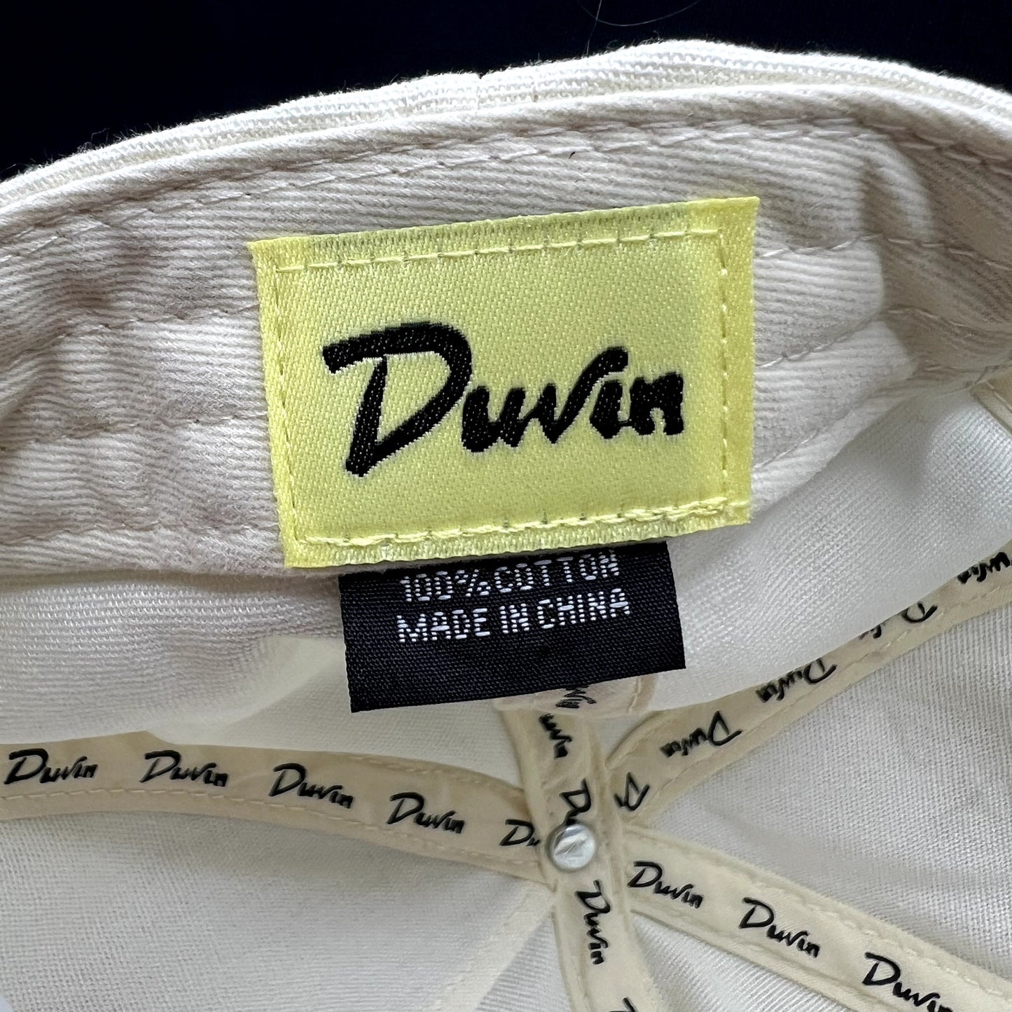 Duvin Beach Club Snapback Hat Red White Surf Skate Cap