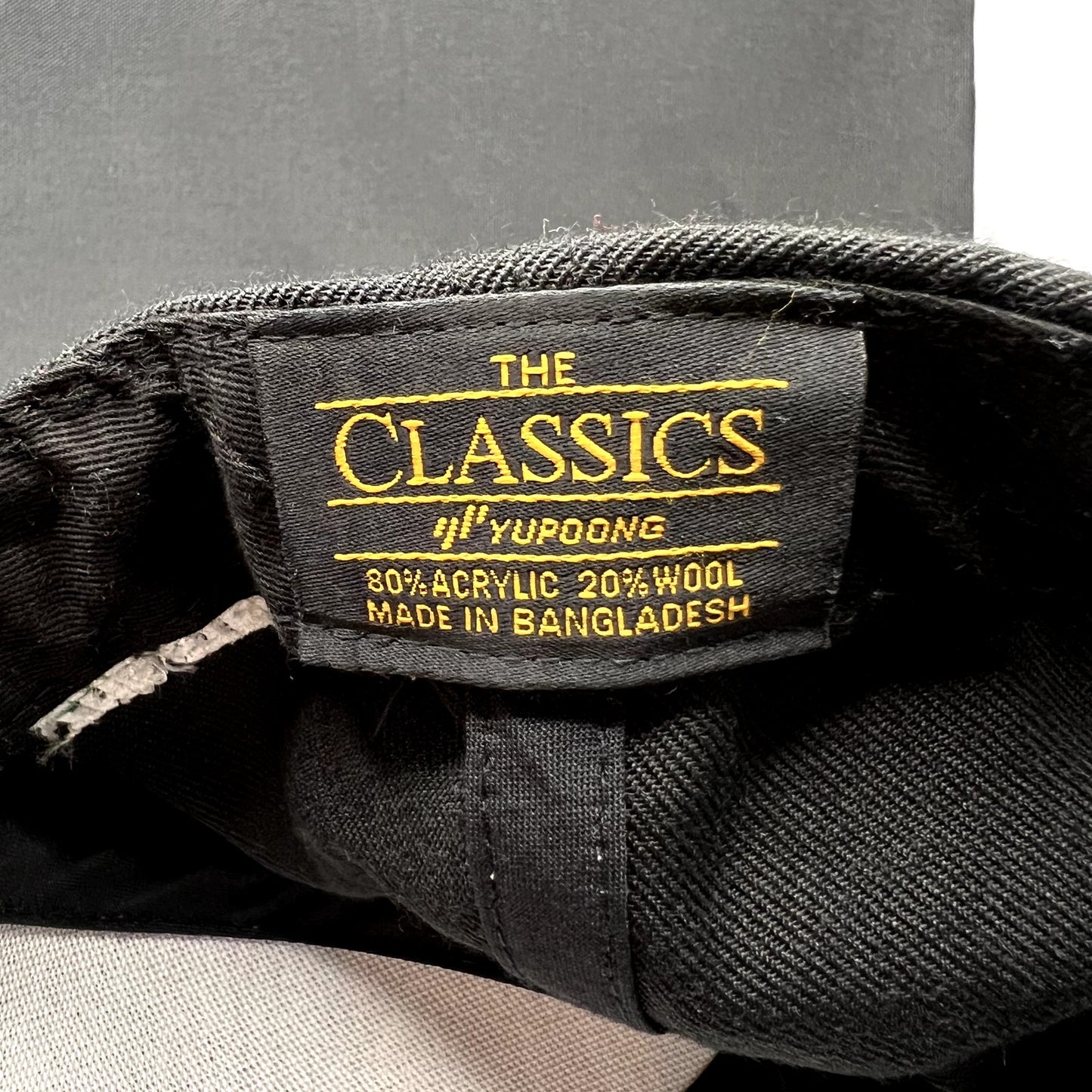 Paid & Lowkey The Steady Way Snapback Hat Black Yupoong Cap