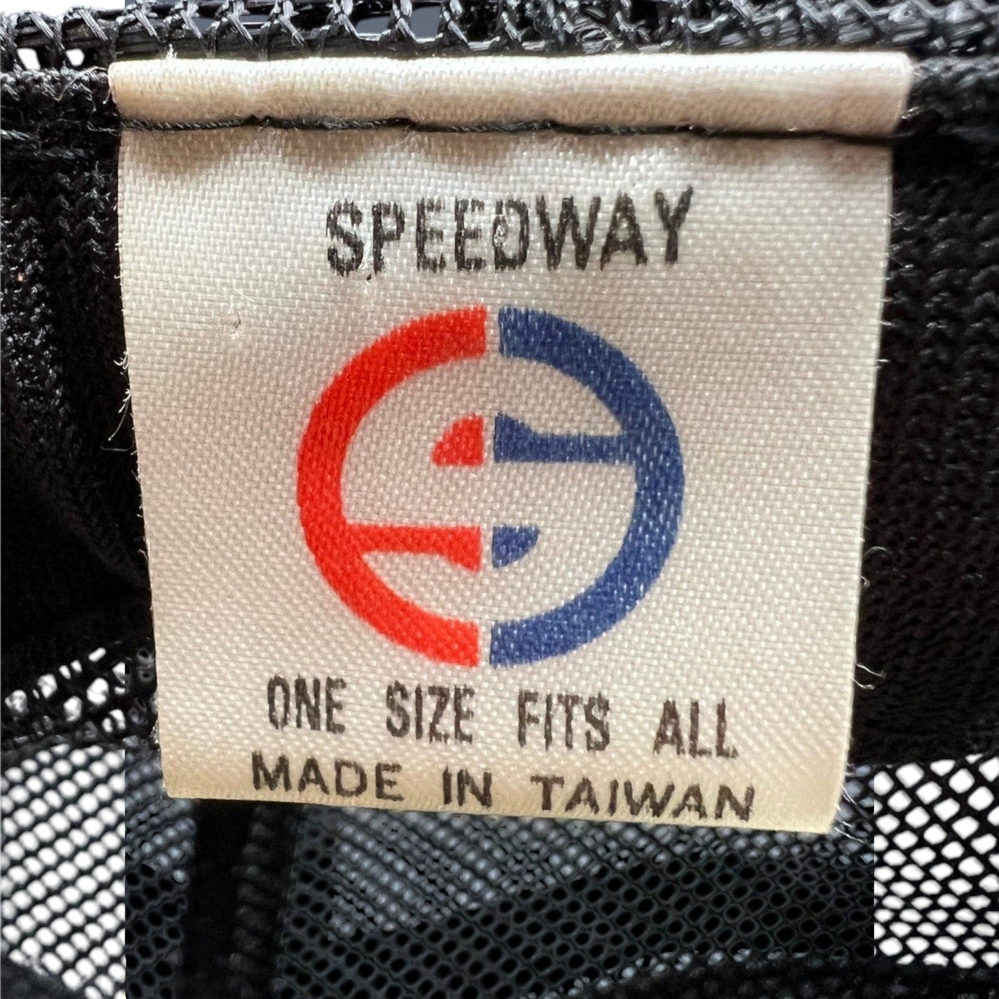 Raree Finds vintage Speedway brand label inside 1989 The Who tour trucker cap, made in Taiwan, one size fits all.