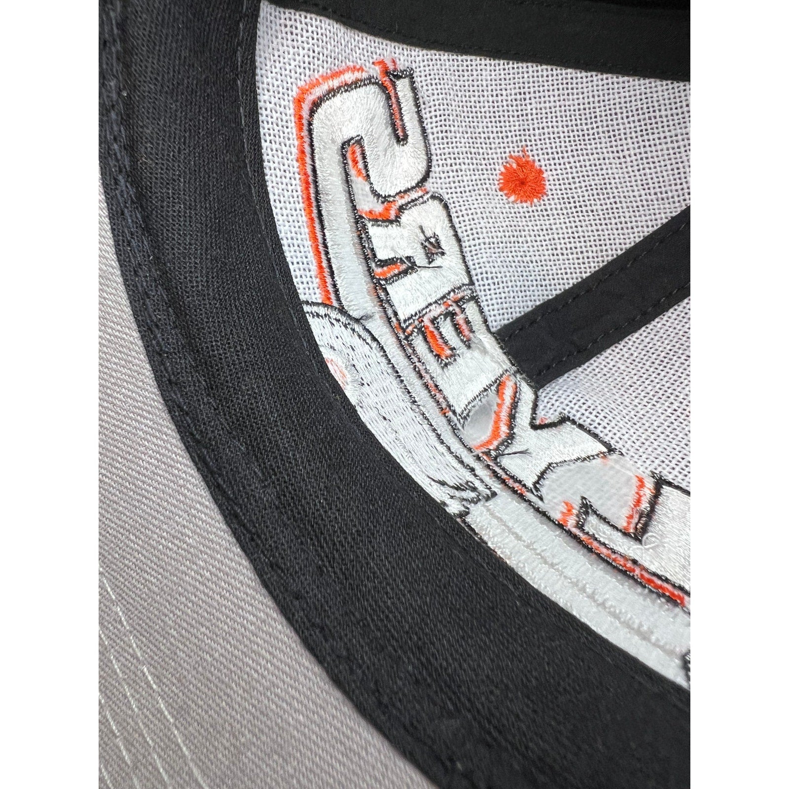 Vintage Philadelphia Flyers Snapback Hat Logo Athletic Collegiate Script Taiwan