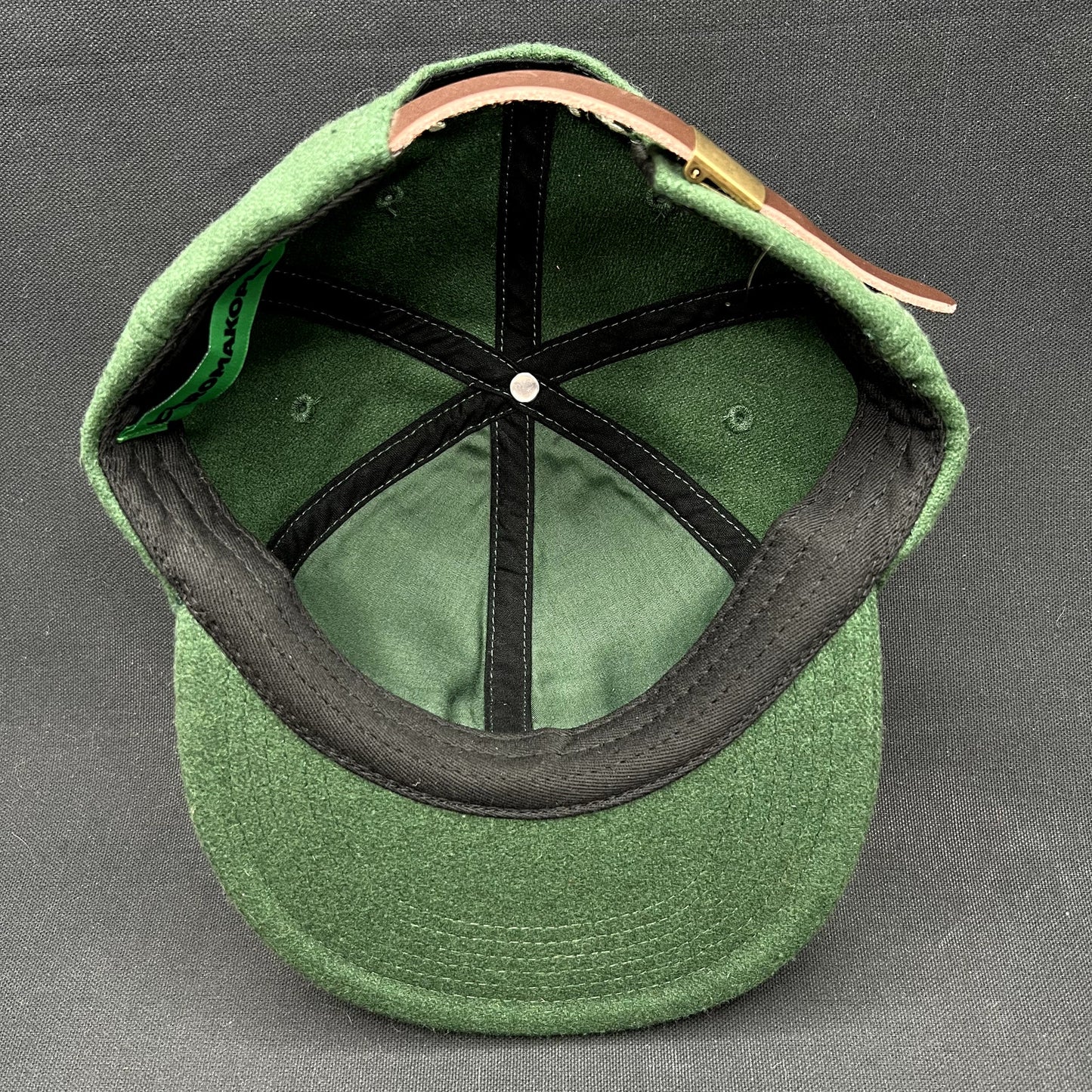 Chromakopia Green Wool Strapback Hat Tyler The Creator Inspired Cap