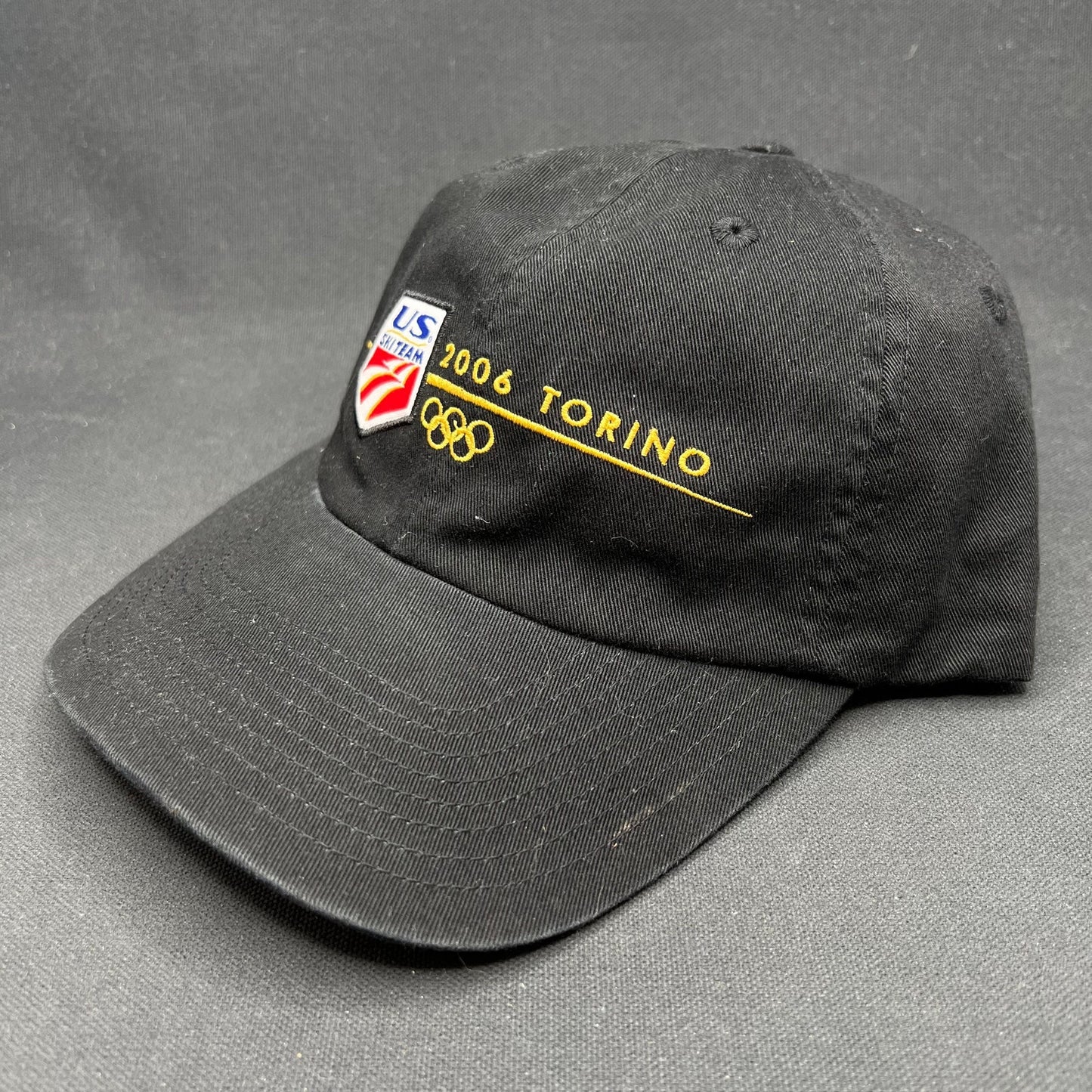 Vintage 2006 USA Ski Team Torino Olympics Strapback Hat