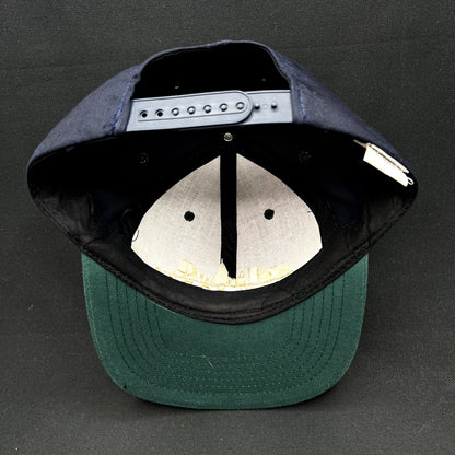 Vintage New York Skyline Snapback Hat Twin Towers NYC USA