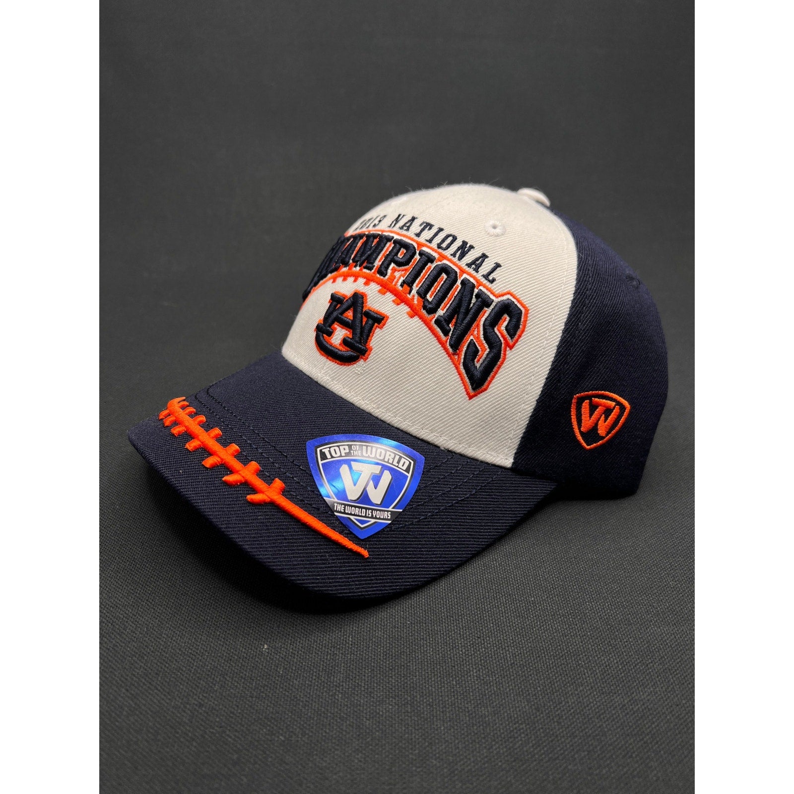 Auburn Tigers 2013 National Champions Snapback – Top of the World NWT