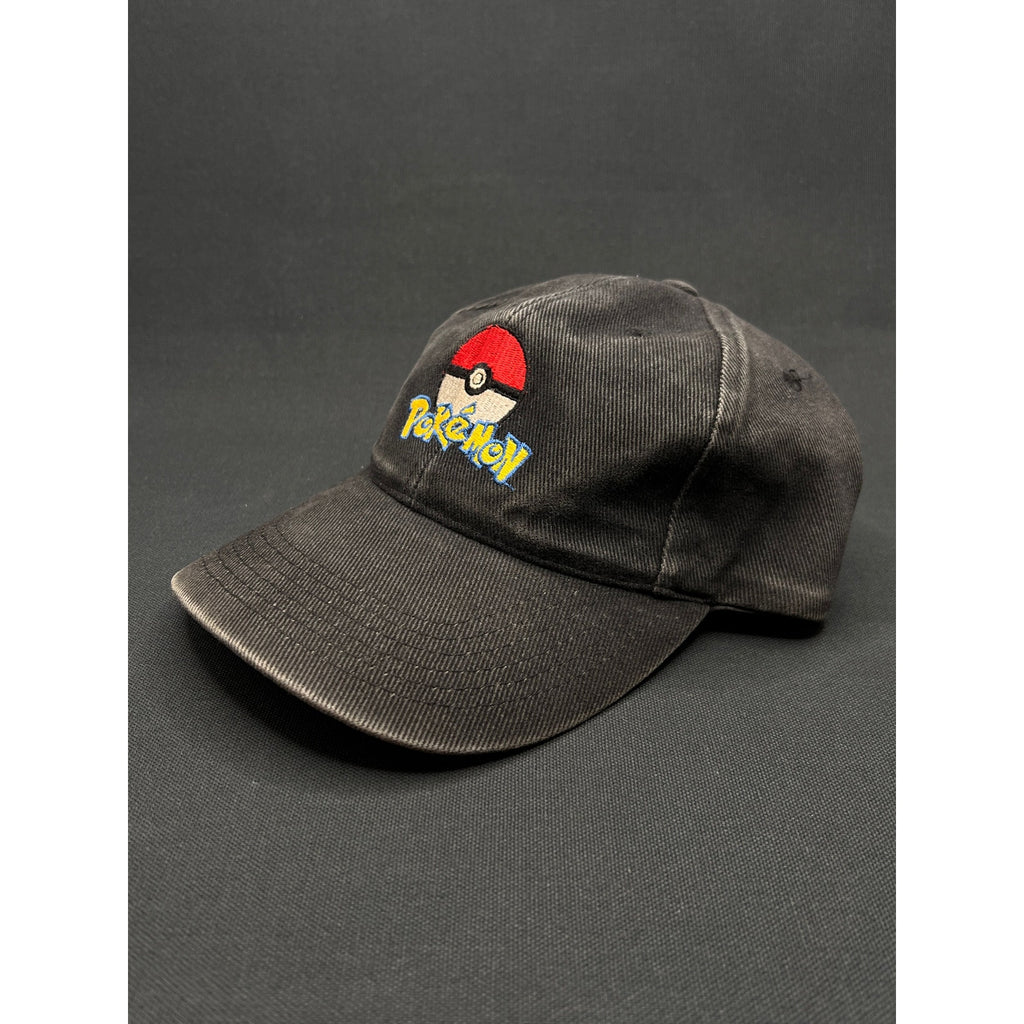 Vintage Pokémon Poké Ball Logo Strapback Cap – A+E Headwear