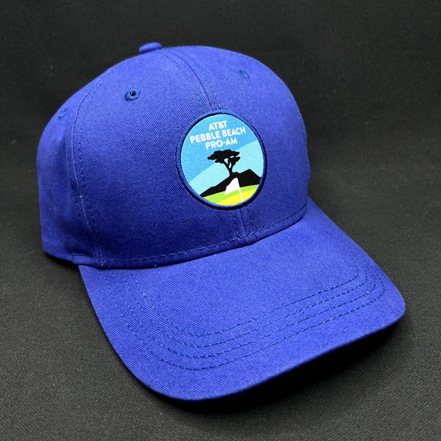 AT&T Pebble Beach Pro-Am Strapback Hat Blue Golf Cap