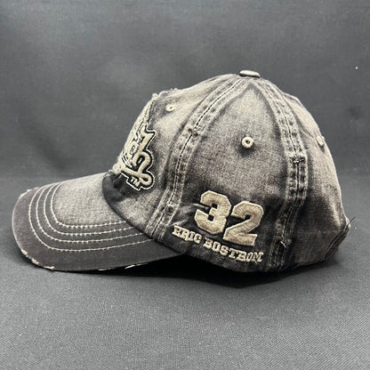 Von Dutch Erik Bostrom Custom Cycles Distressed Denim Strapback – Korea
