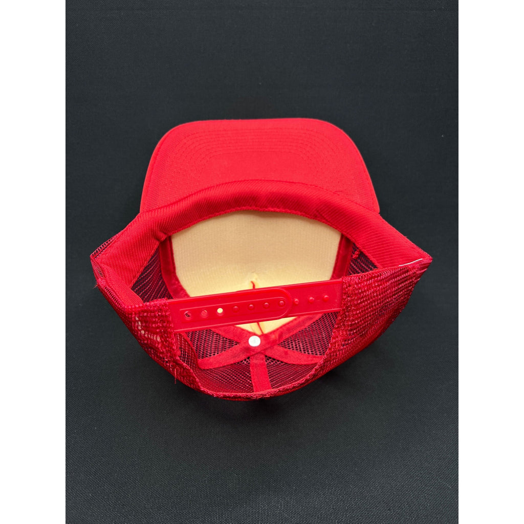 AVN Trucker Hat Classic Red Foam Front Mesh Snapback Adult Video News Promo Cap