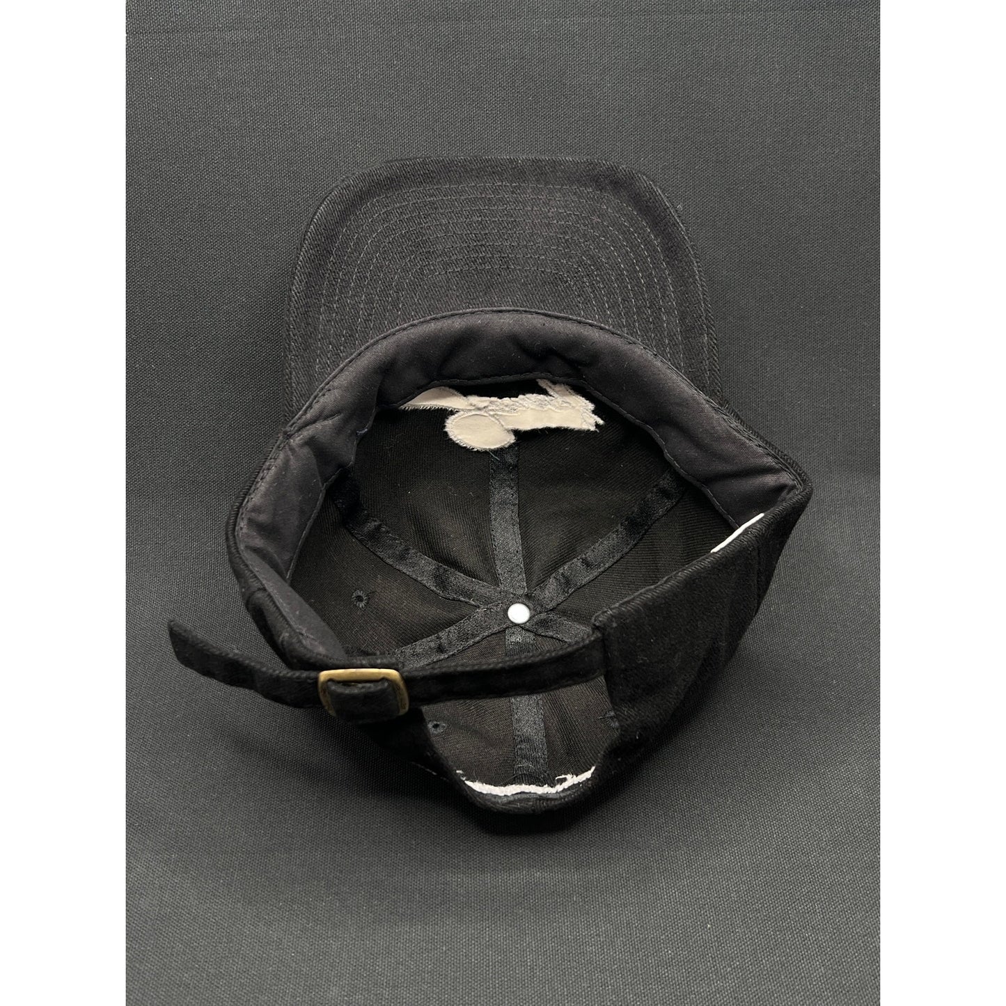 Vintage Jimmy’s Restaurant & Bar Black Strapback Hat – Script Logo