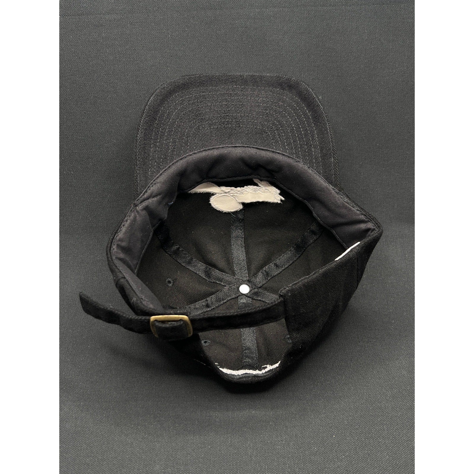 Vintage Jimmy’s Restaurant & Bar Black Strapback Hat – Script Logo