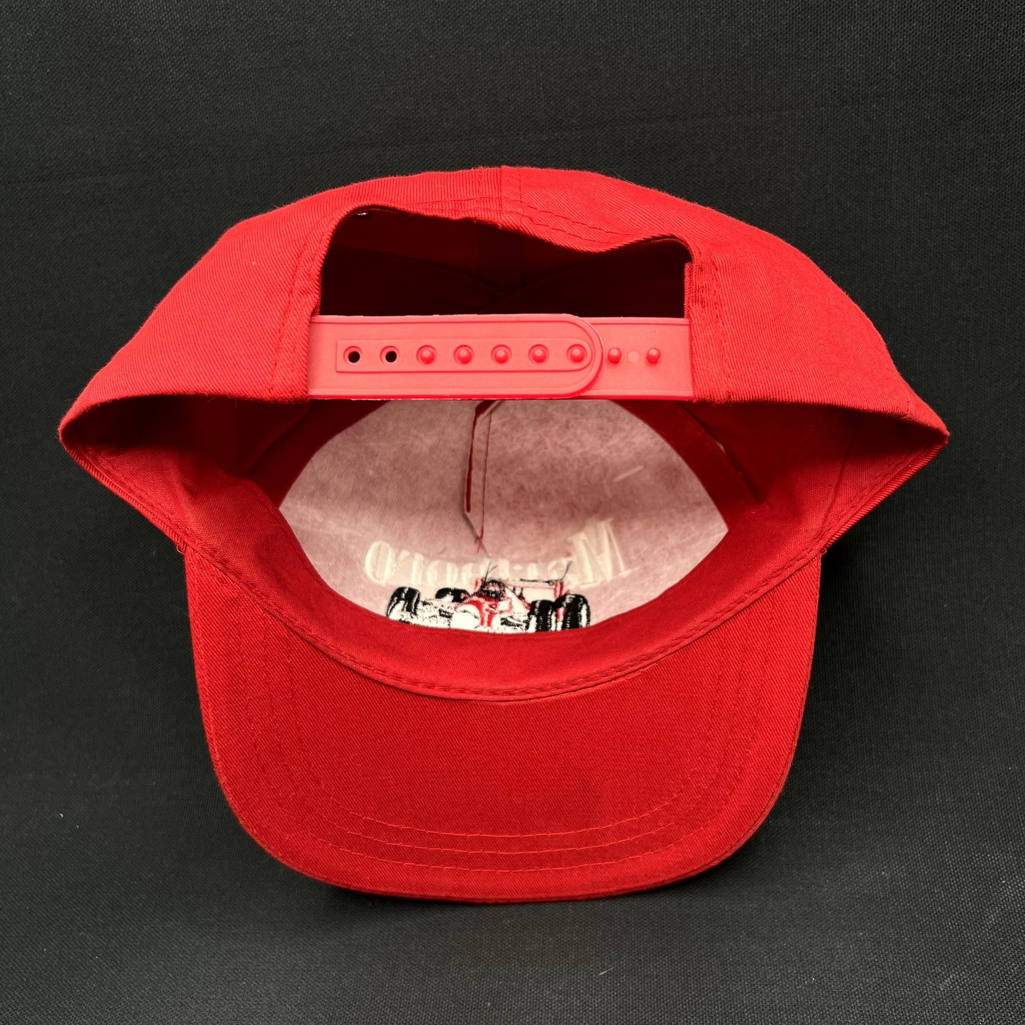 Vintage Marlboro Indy Car Racing Team ’92 Snapback Hat Red