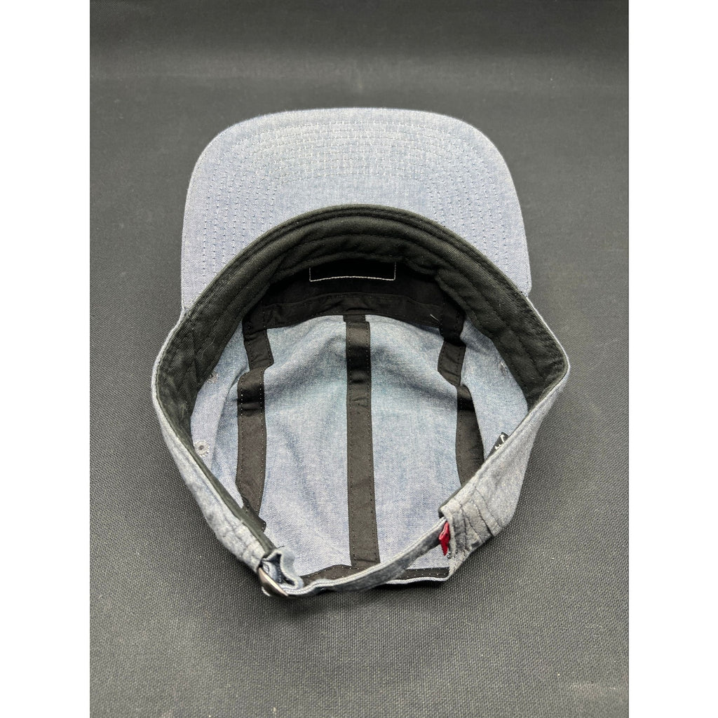 Oakley “Science Wrapped in Art” 5-Panel Cap – Light Denim Chambray Adjustable