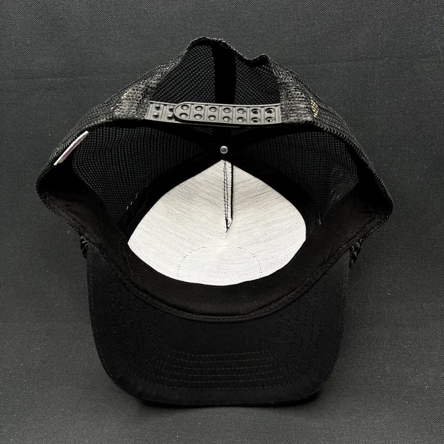 Vintage Calistoga Wine Trucker Snapback Hat Black Mesh Rope Cap Vineyard Napa
