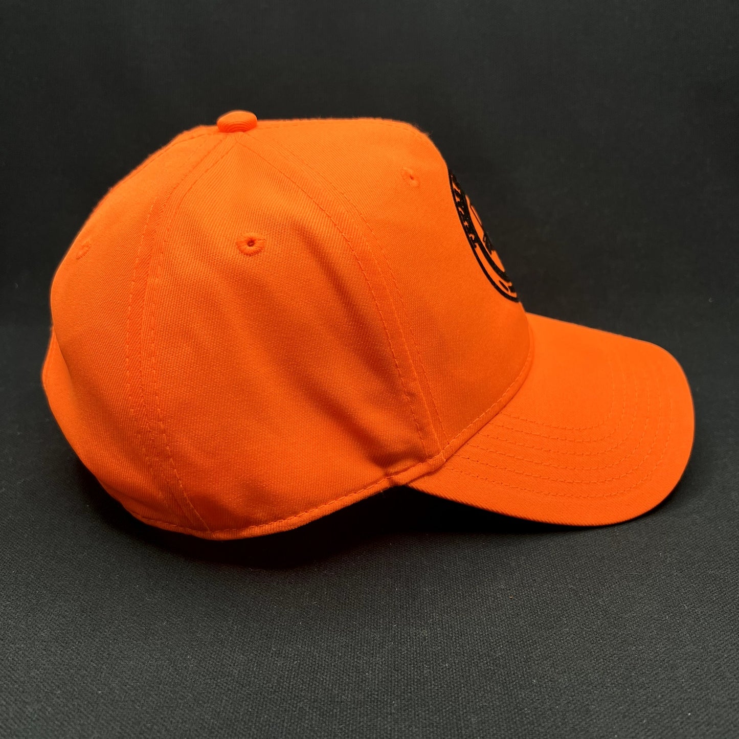 Texas Gun Rights No Compromise Blaze Orange Snapback Hat Otto