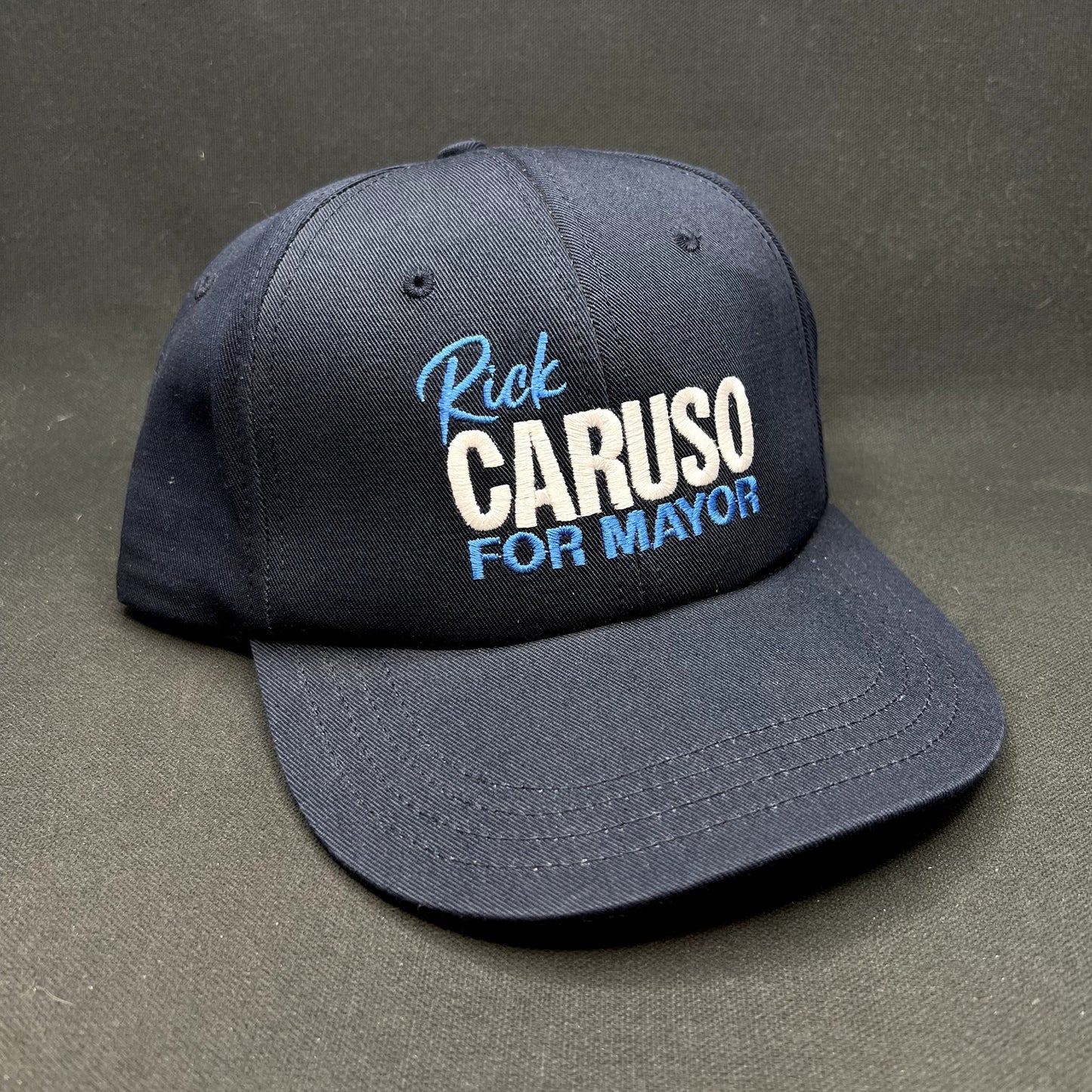 Rick Caruso for Mayor Campaign Strapback Hat Unionwear Made in USA Political Cap
