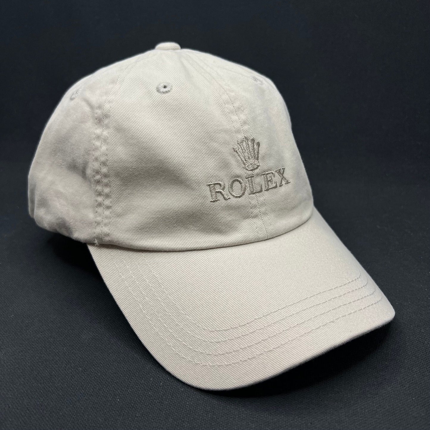 Vintage Rolex Strapback Hat Golf Promo Heuga Center USA