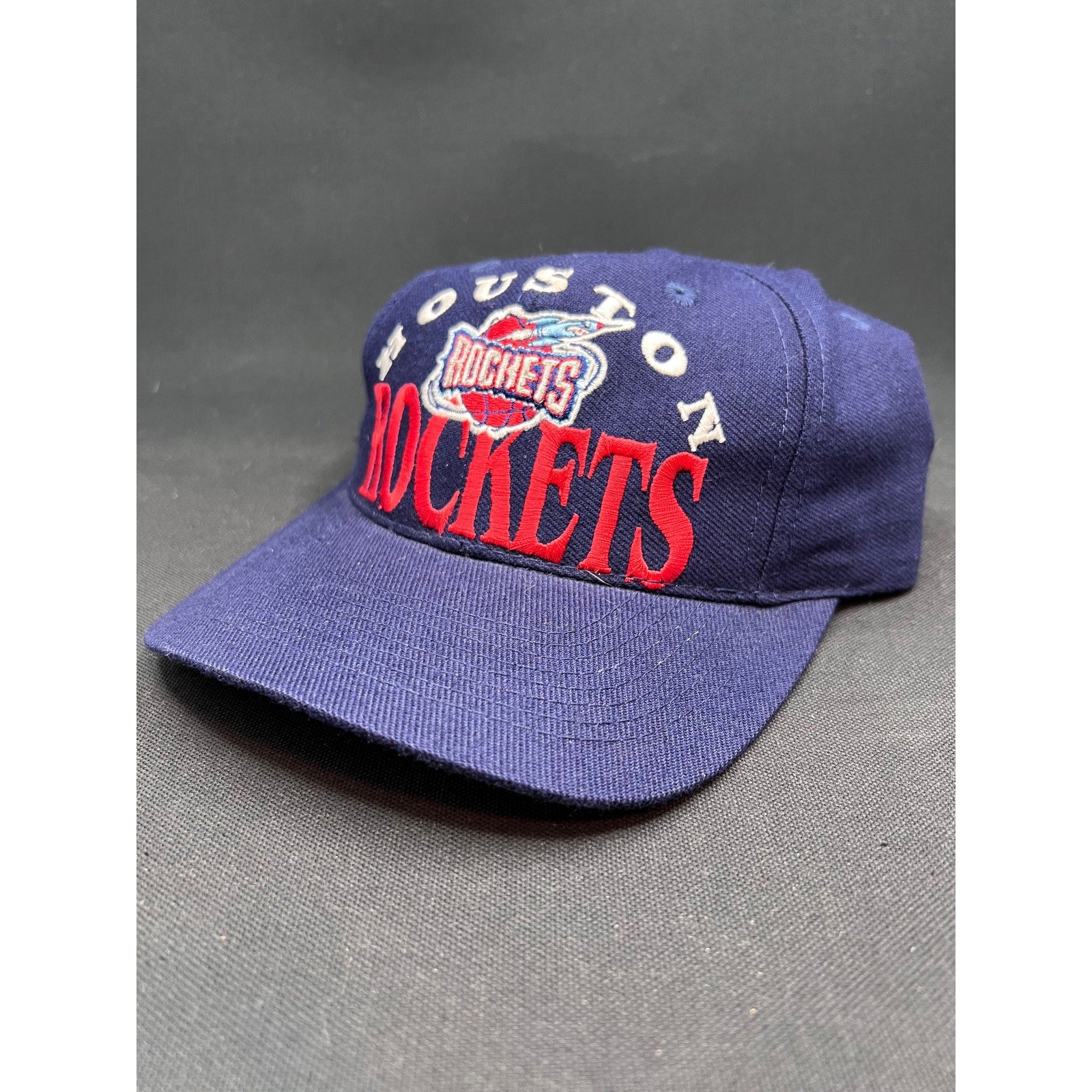 Vintage 1990s Houston Rockets Snapback Hat by The Game – Rare Classic Logo